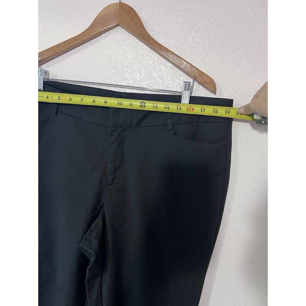 Eloquii Pants Black Stretch Trousers Office Work Plus Size 16 Pockets Career - Picture 6 of 9